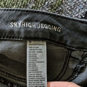 American eagle sky high jegging